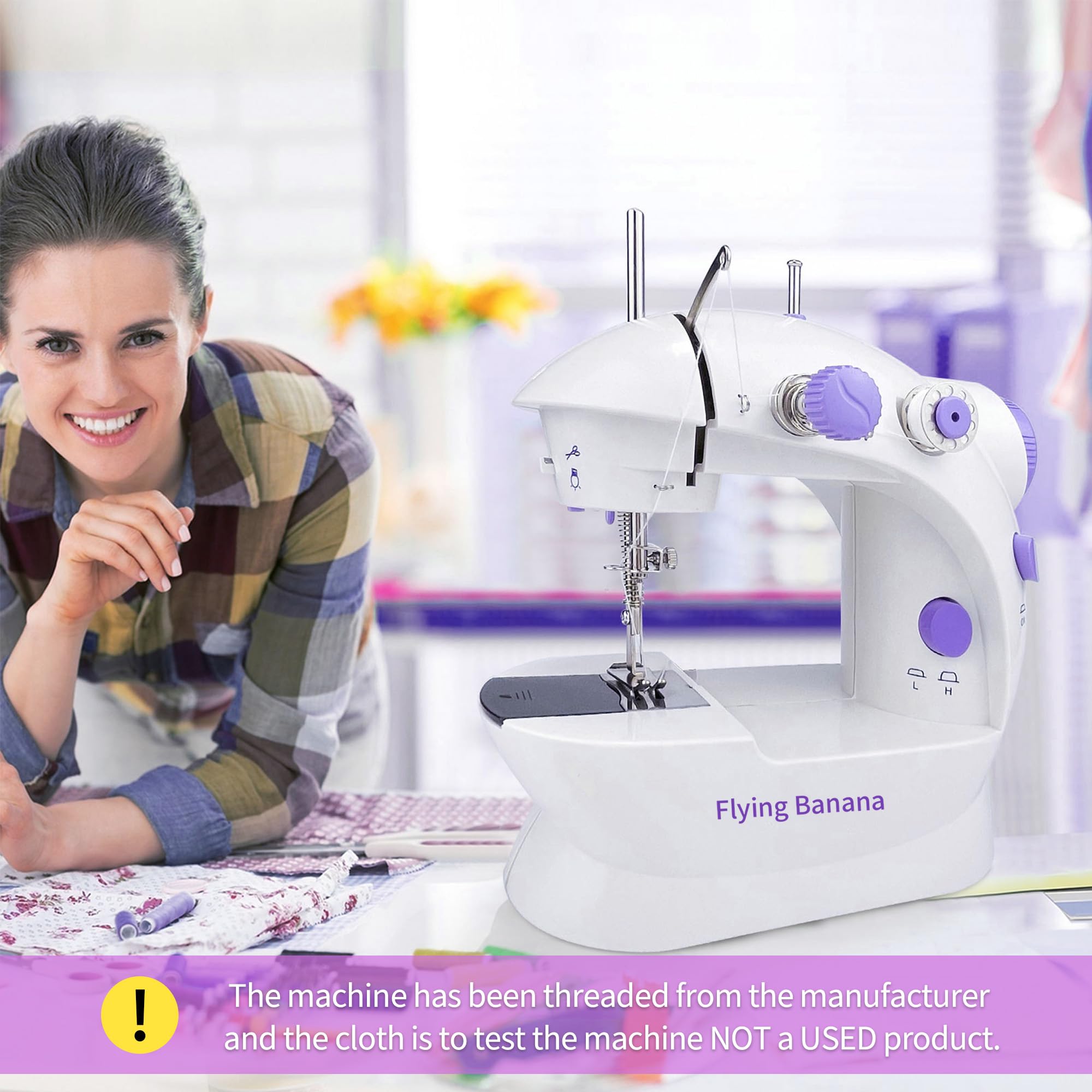 Mini Sewing Machine for Beginners-Maquina de Coser