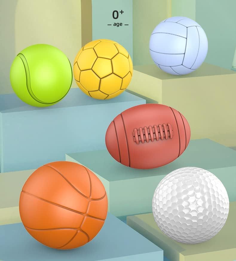 Montessori toys for babies over 3 months, infants and toddlers 3 to 12 months, textured multi-ball set