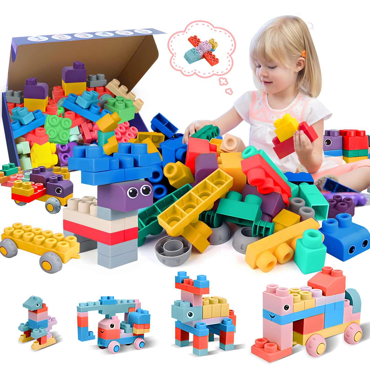 Soft Building Blocks for Toddlers