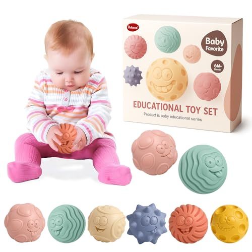 6PCS Sensory Balls for Baby