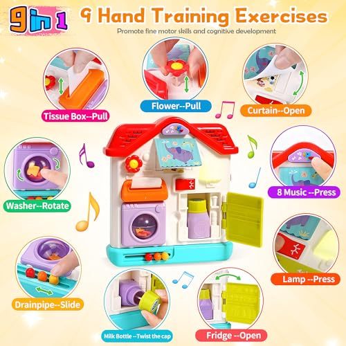 Baby Busy Board for 1 Year Old