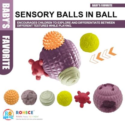 Sensory Balls for Toddlers 1-3