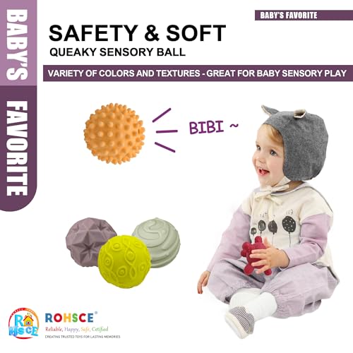 Sensory Balls for Toddlers 1-3