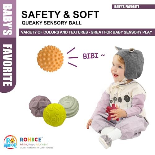 Sensory Balls for Toddlers 1-3