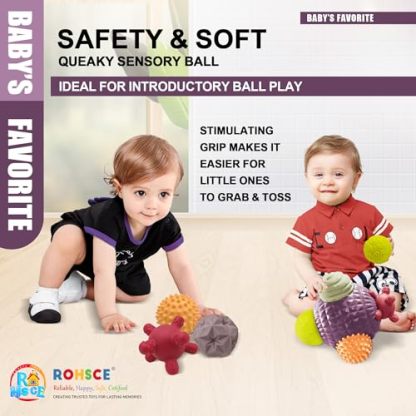 Sensory Balls for Toddlers 1-3