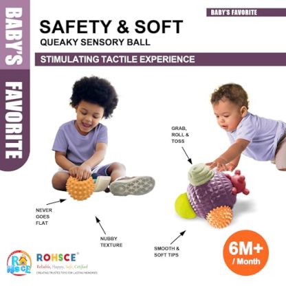 Sensory Balls for Toddlers 1-3