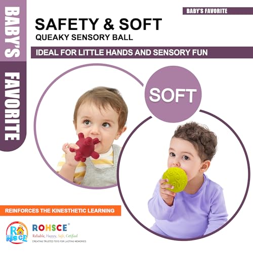 Sensory Balls for Toddlers 1-3