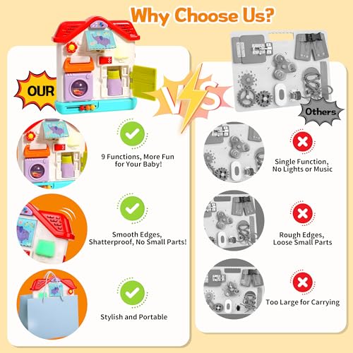 Baby Busy Board for 1 Year Old