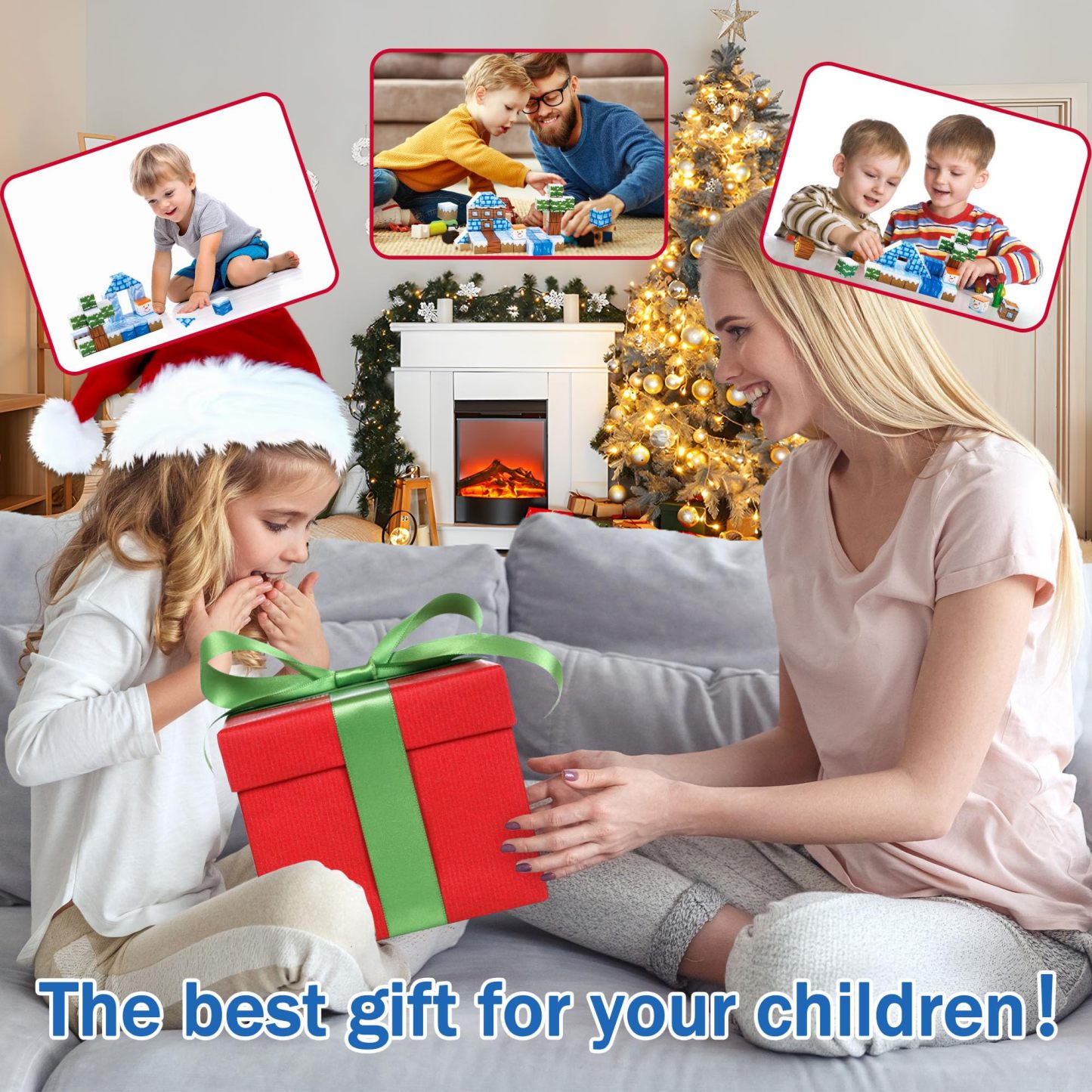 Magnetic Blocks Kids Building Toys