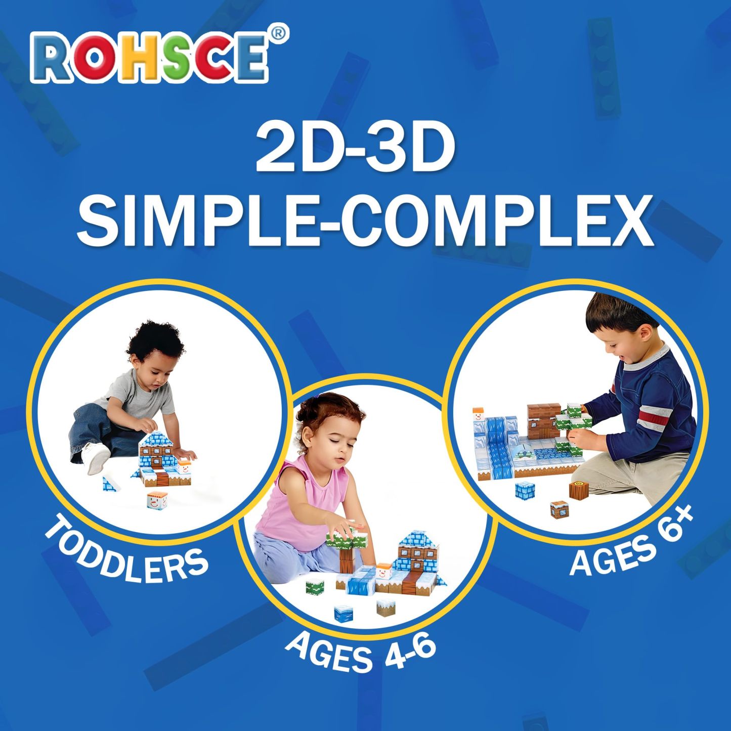 Magnetic Blocks Kids Building Toys