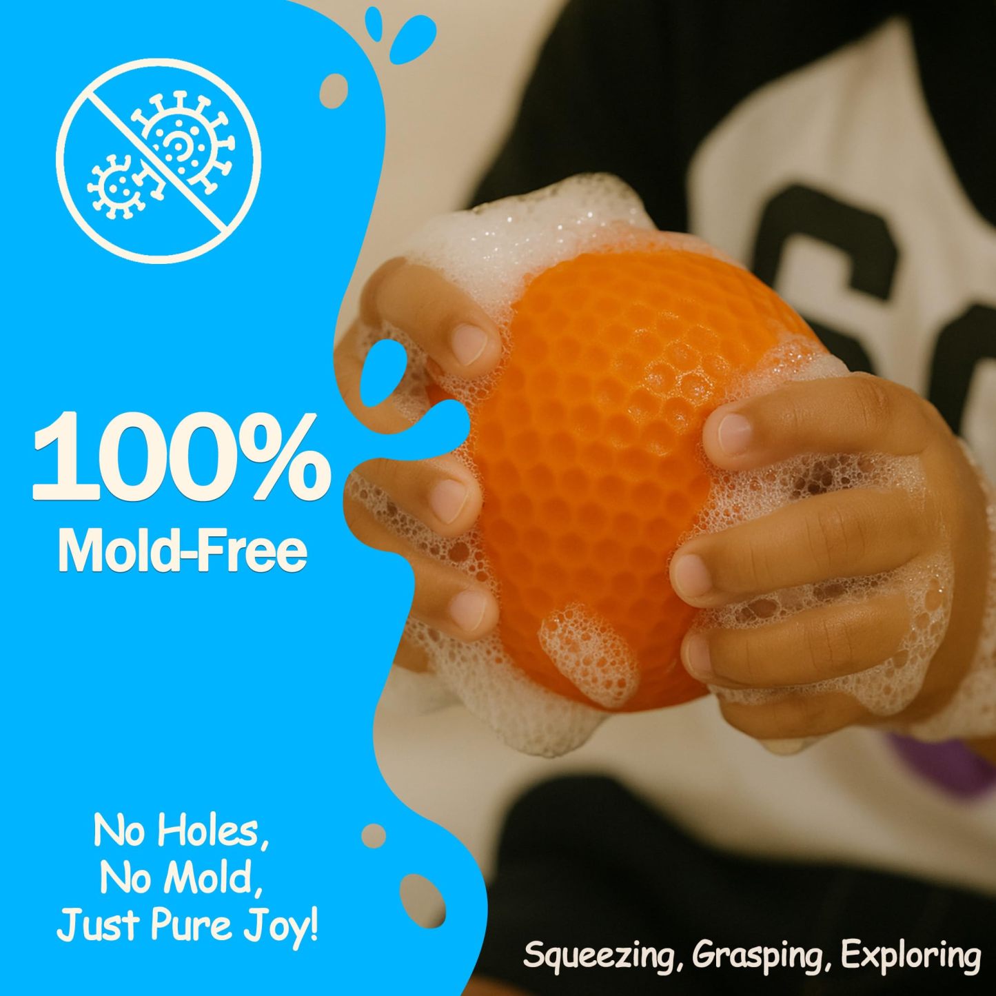 Baby Bath Toys Sensory Balls Set