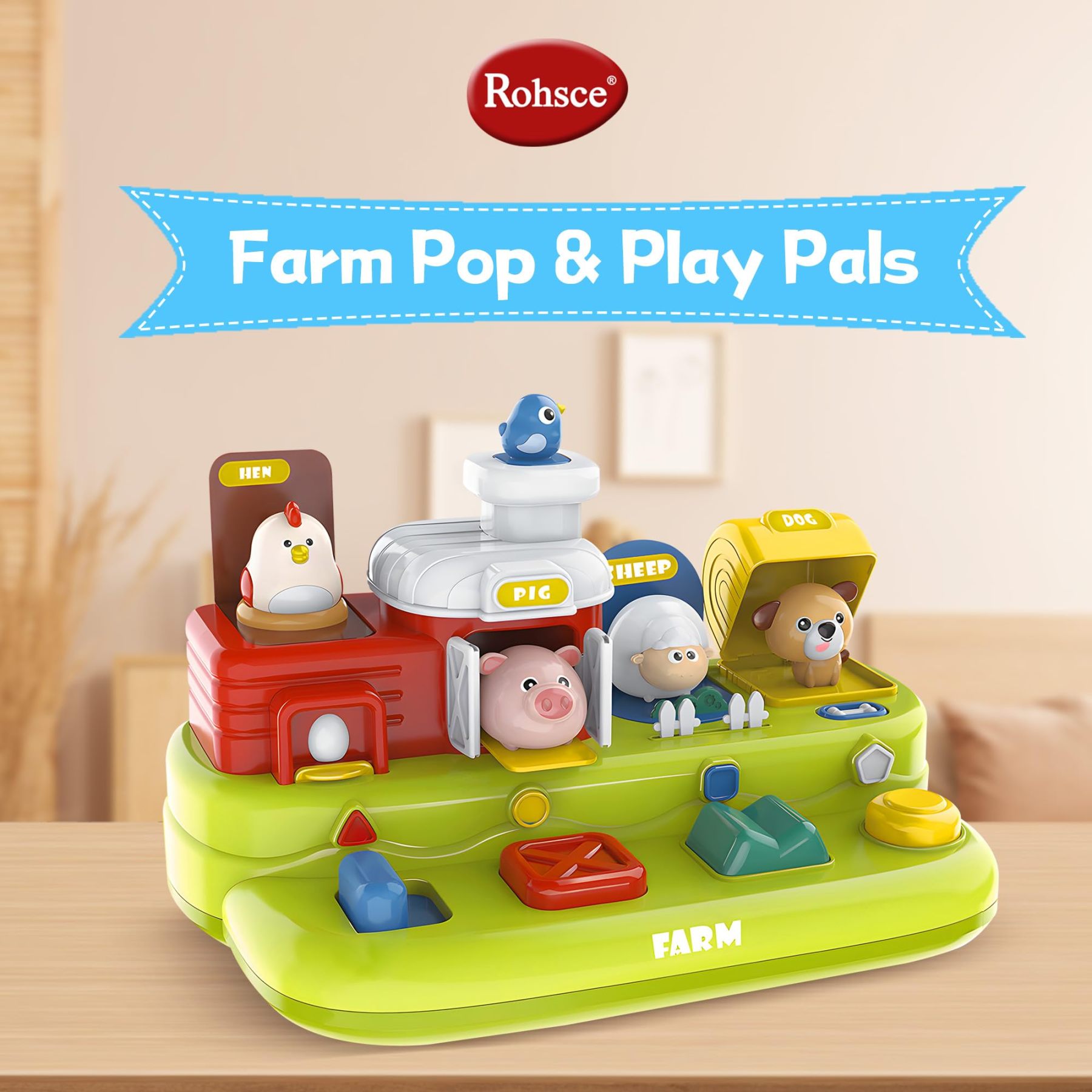 Baby Pop Up Toy with Music