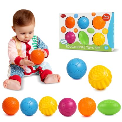 Baby Bath Toys Sensory Balls Set