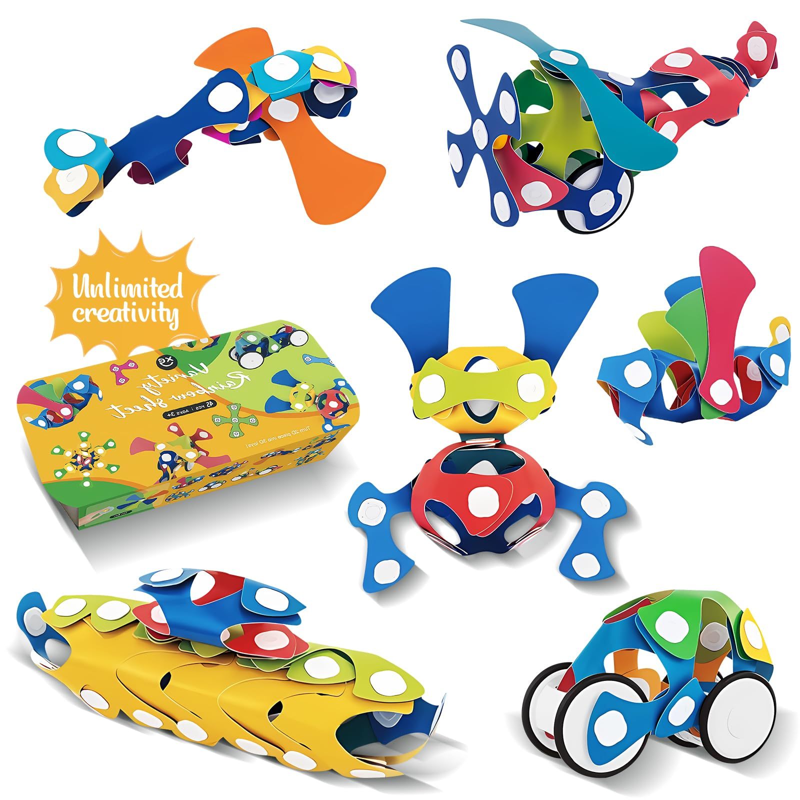 Flexible Building Blocks Set