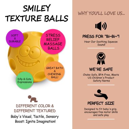 6PCS Sensory Balls for Baby