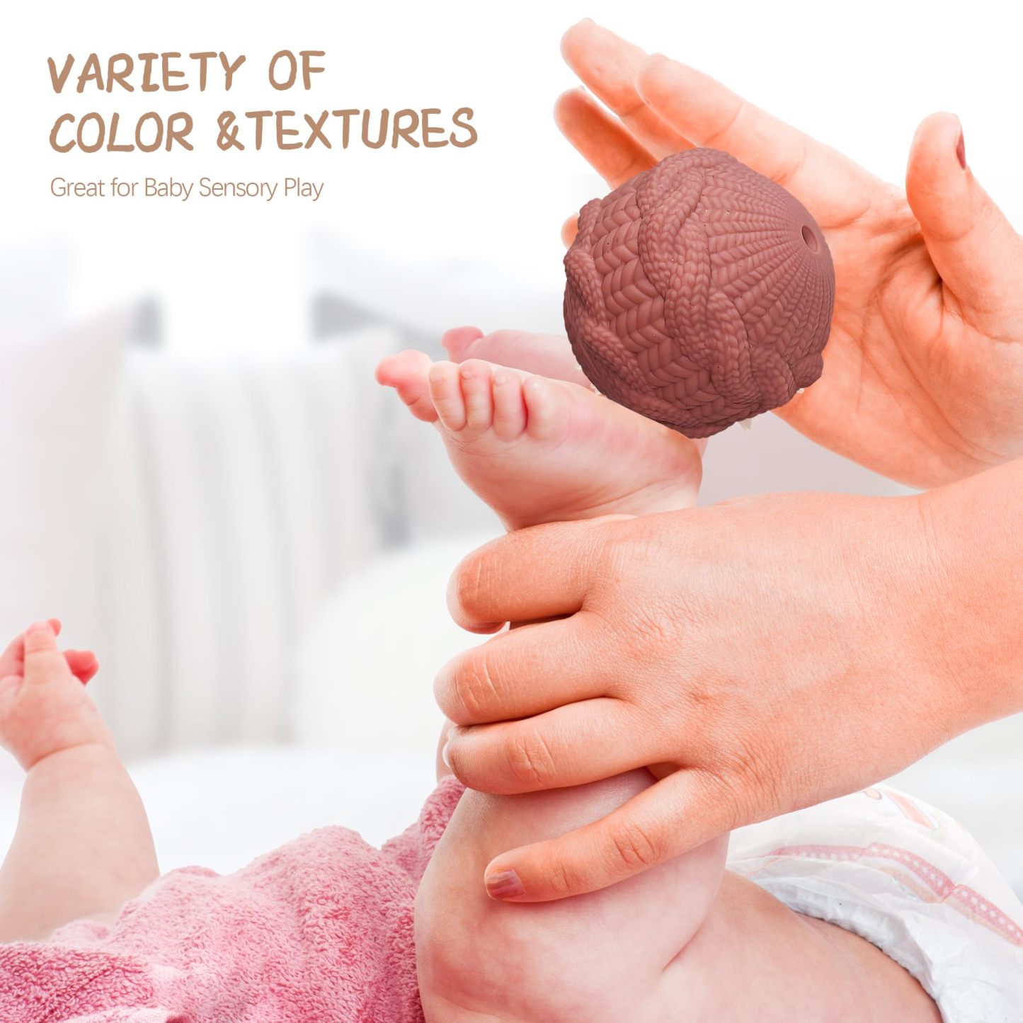 Baby Stacking Cups & Sensory Ball Set