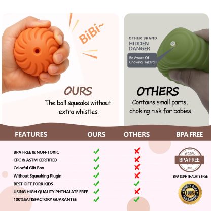 6PCS Sensory Balls for Baby