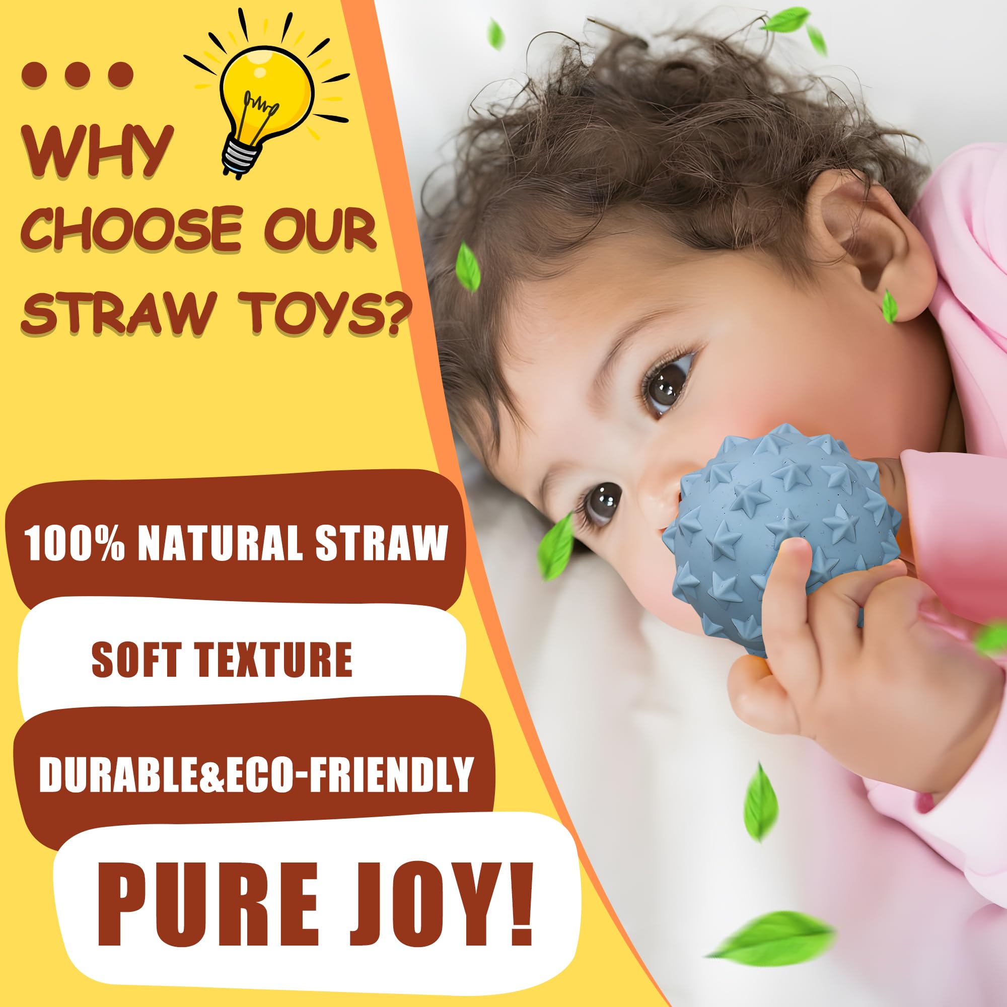 Baby Stacking Cups & Sensory Ball Set