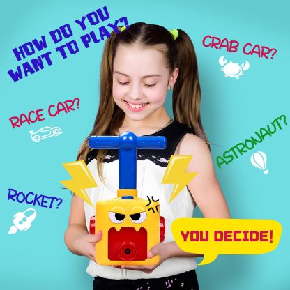 Balloon Car Toy Pump Set