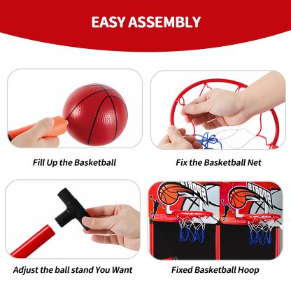 2-Player Basketball Arcade Game for Kids Ages 3-12