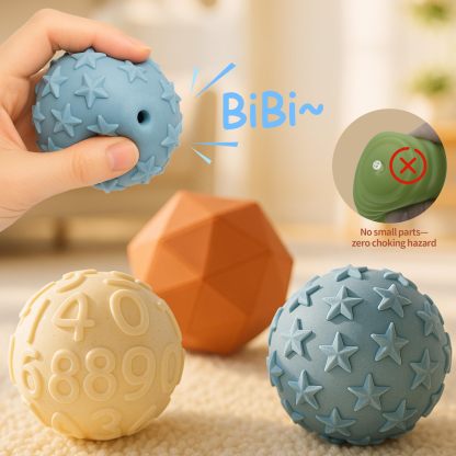 Baby Stacking Cups & Sensory Ball Set