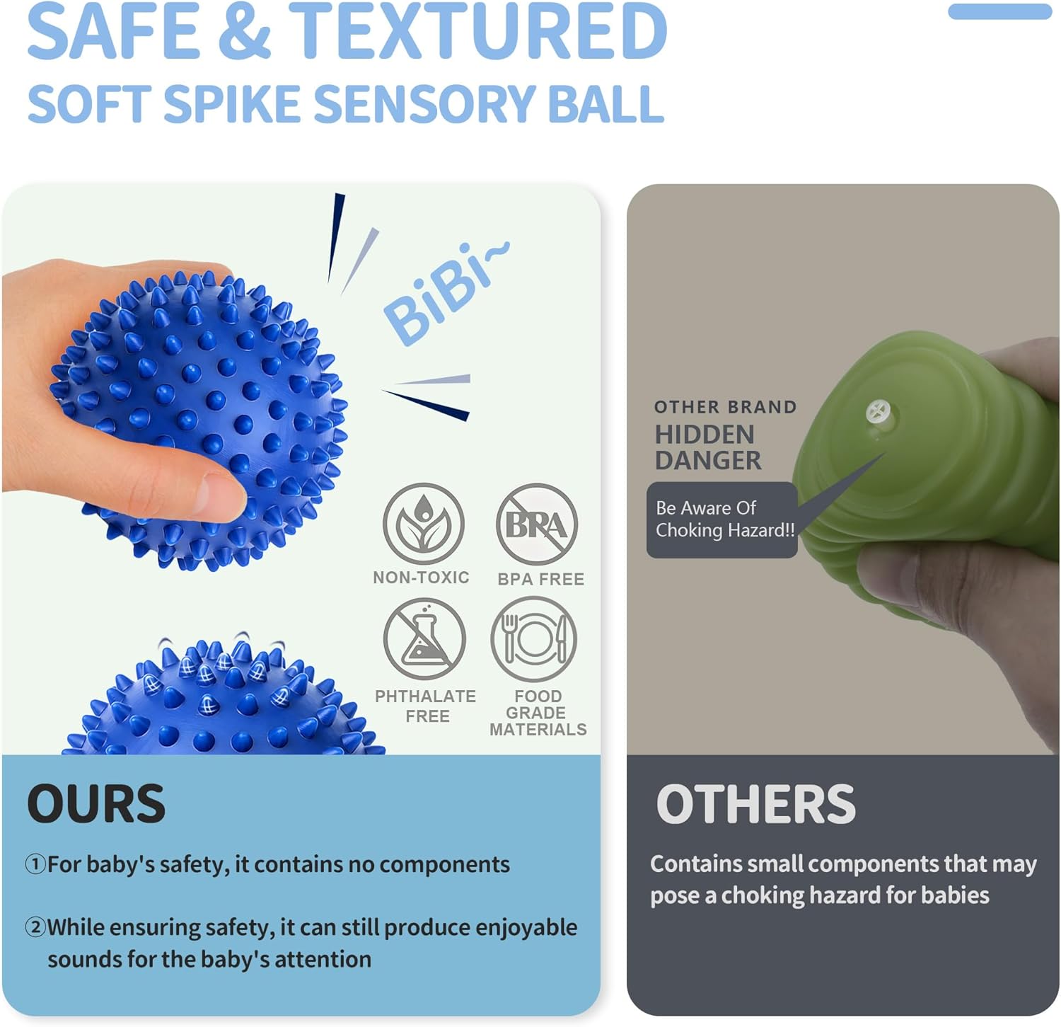 Interactive Baby Ball - Enhances fine motor skills and hand-eye coordination