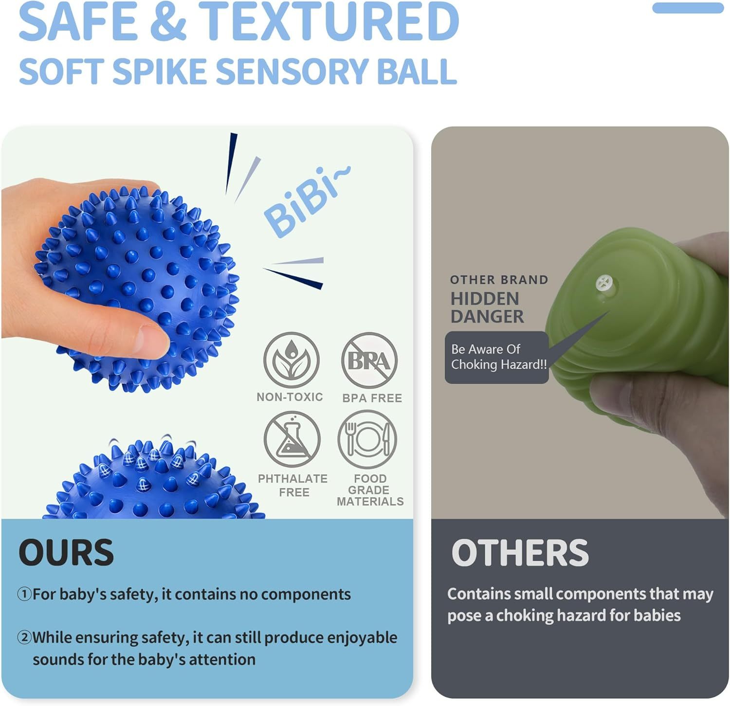 Interactive Baby Ball - Enhances fine motor skills and hand-eye coordination