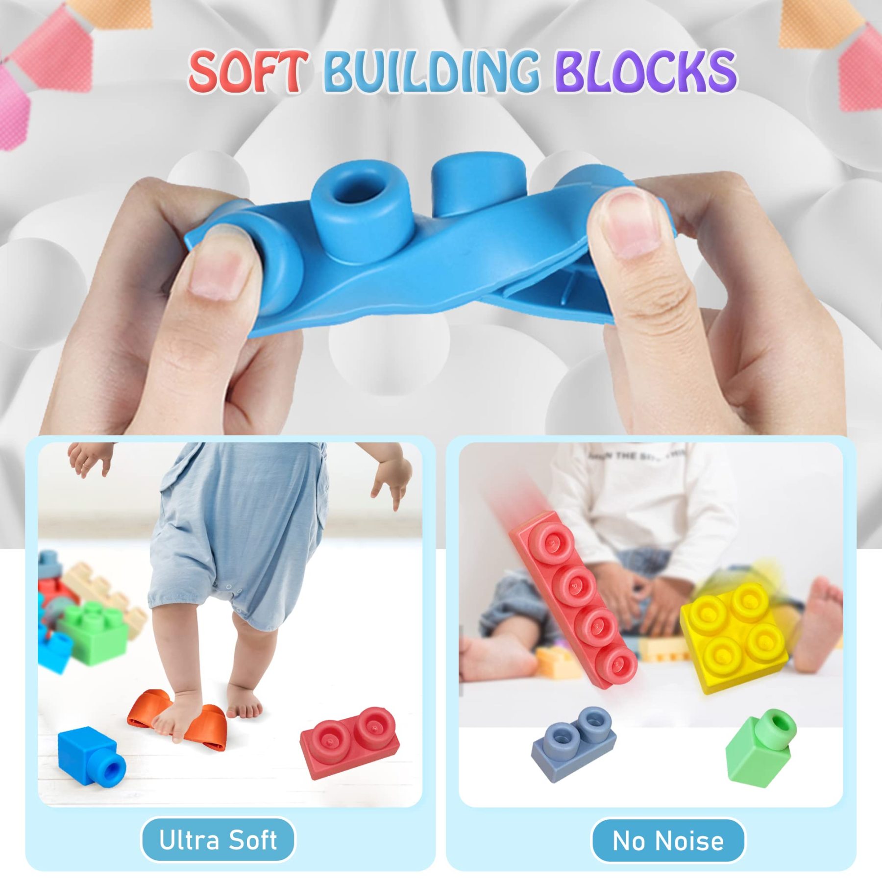 Soft Building Blocks for Toddler