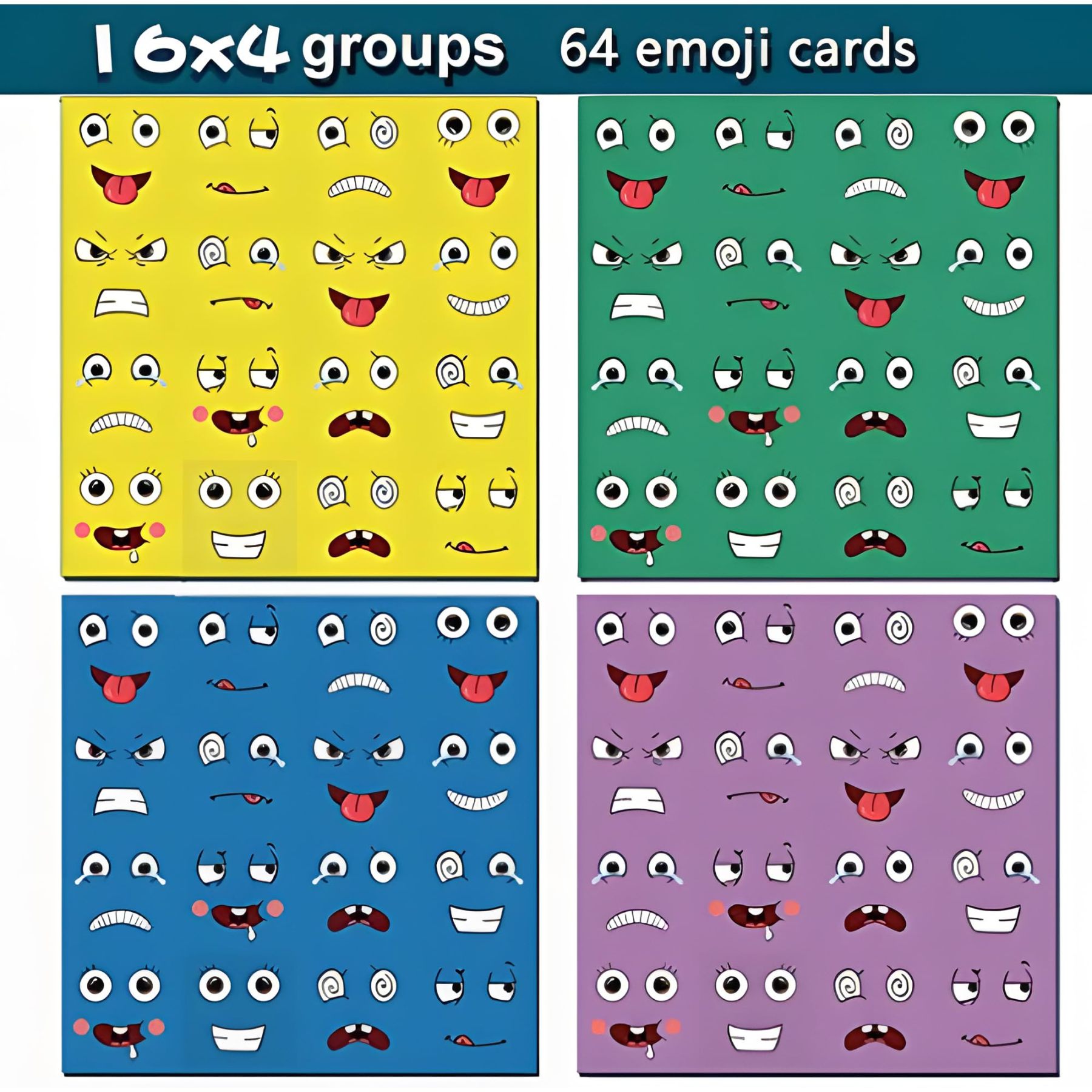 Wooden Cubes, IQ Puzzle, Building Cube Express Toy Faces