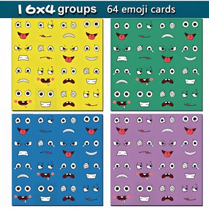 Wooden Cubes, IQ Puzzle, Building Cube Express Toy Faces