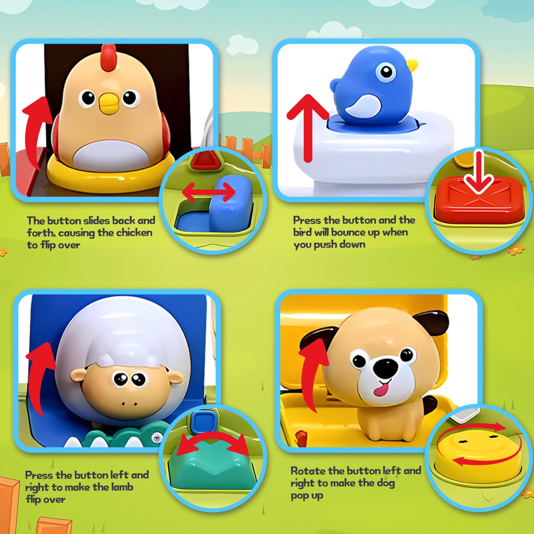 Baby Pop Up Toy with Music