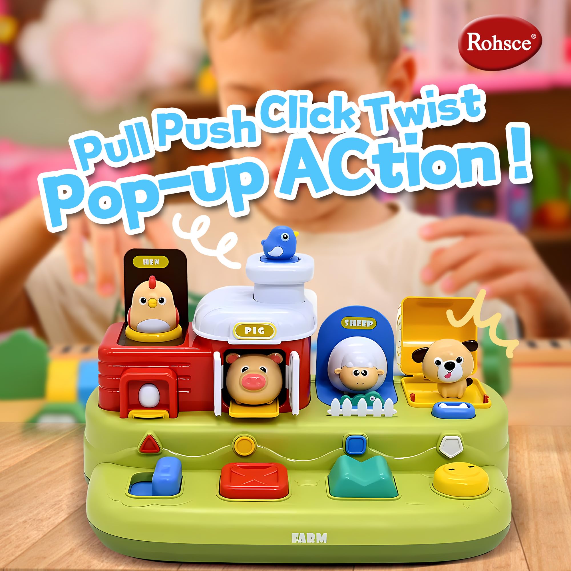Baby Pop Up Toy with Music