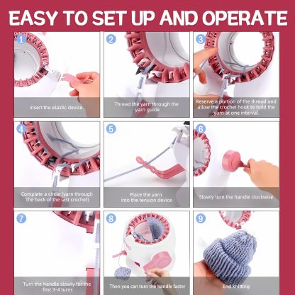 ROHSCE Sentro Knitting Machine 22 Needles 