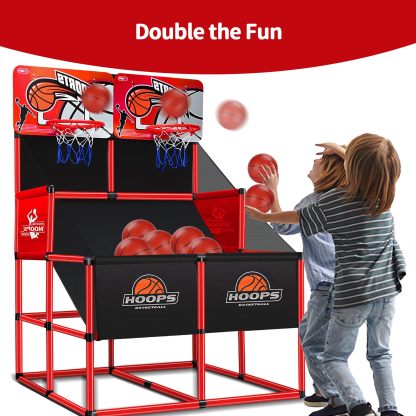 2-Player Basketball Arcade Game for Kids Ages 3-12