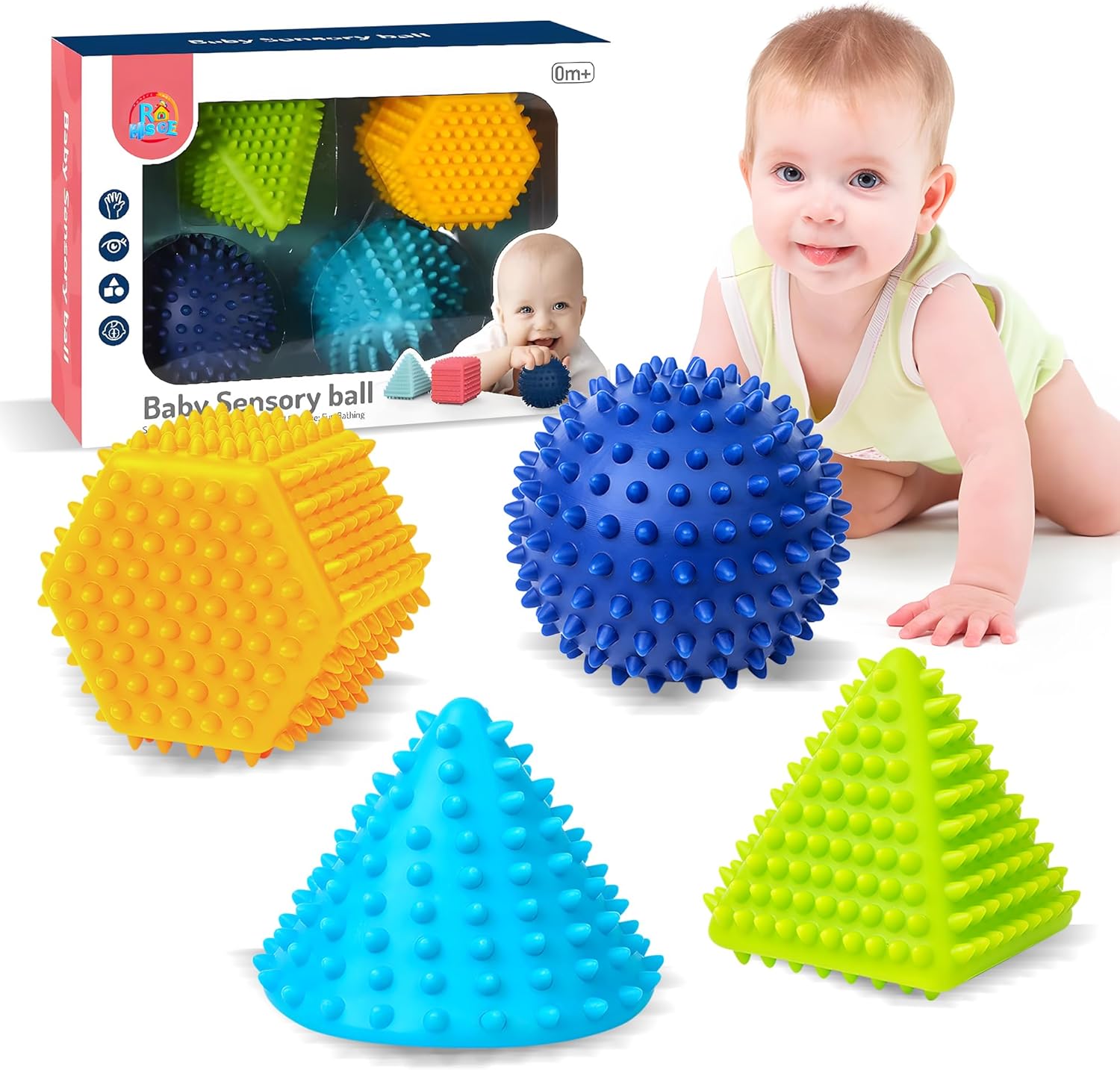 Interactive Baby Ball - Enhances fine motor skills and hand-eye coordination