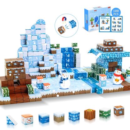 Magnetic Blocks Kids Building Toys