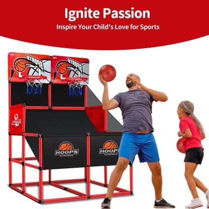 2-Player Basketball Arcade Game for Kids Ages 3-12
