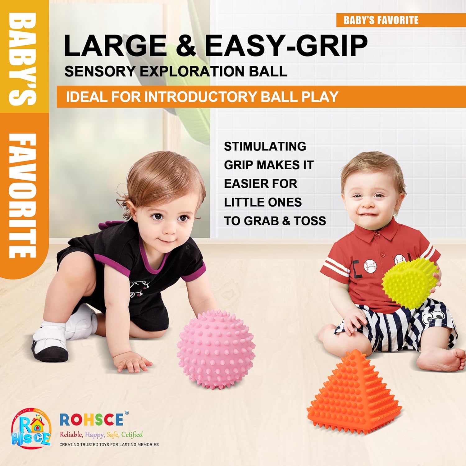 Sensory Play: Wheatgrass Baby Ball for Tactile Exploration