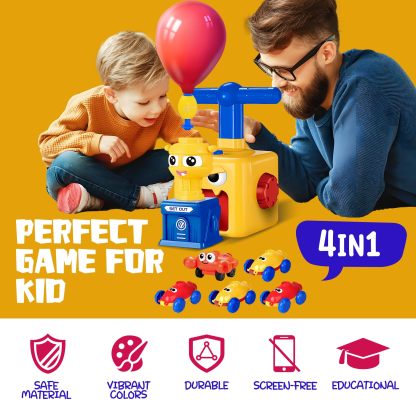 Balloon Car Toy Pump Set