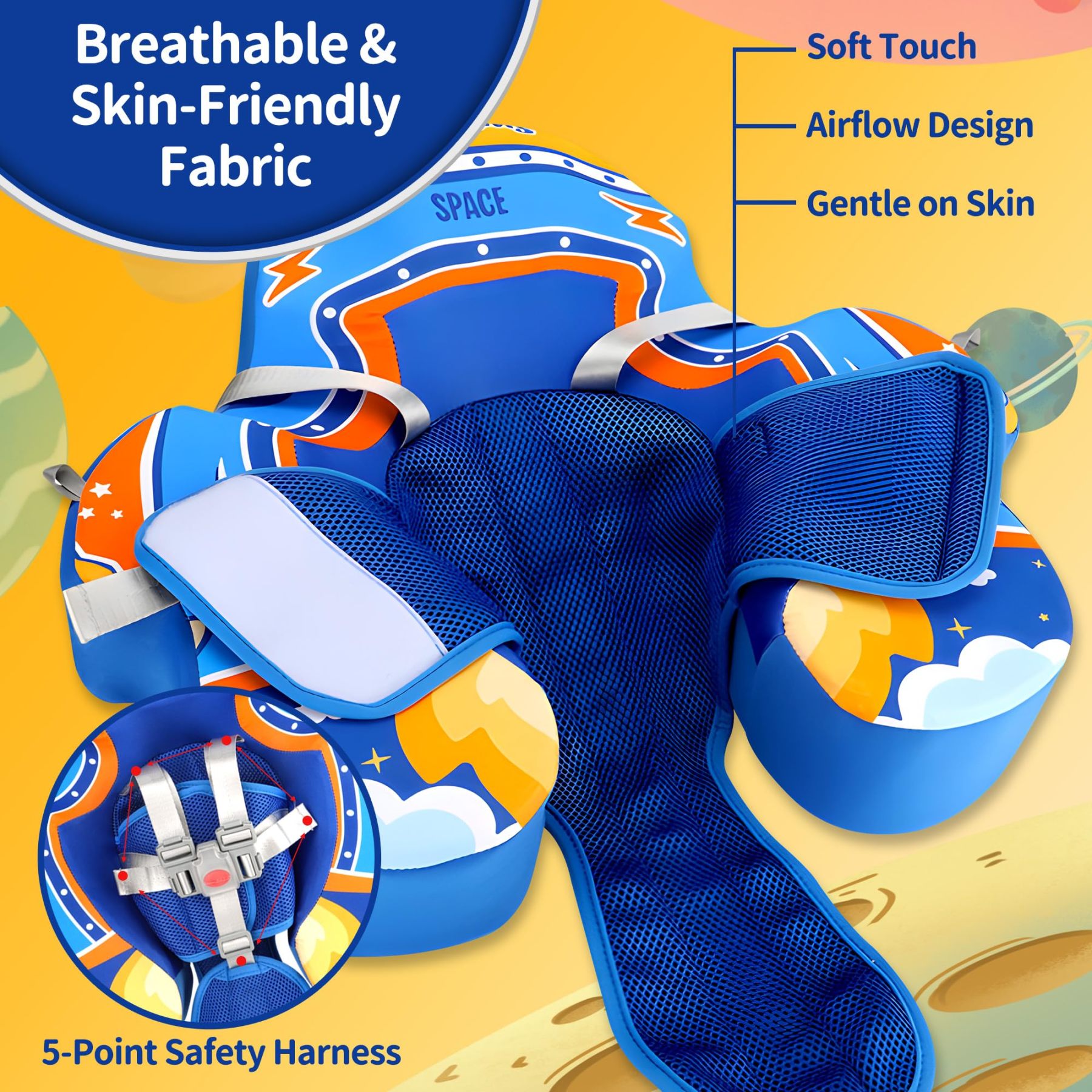 Baby Pool Float with Canopy