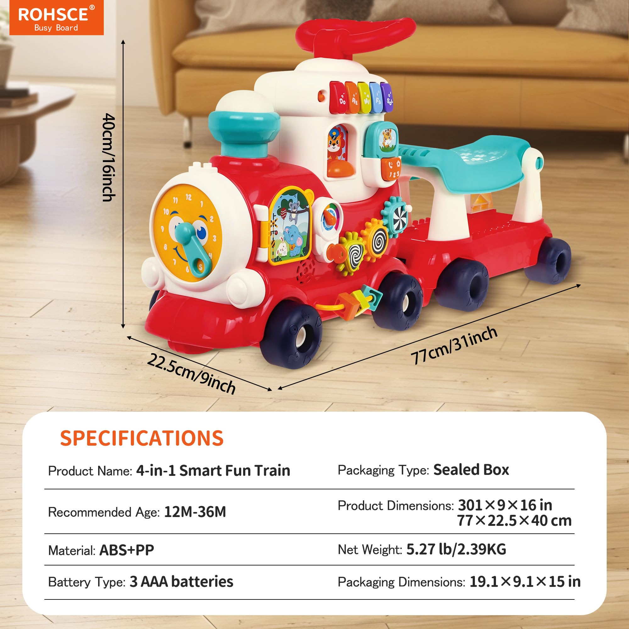 Ride On Toys for Toddlers 1-3 Boys Girls