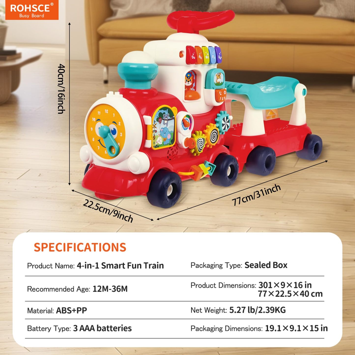 Ride On Toys for Toddlers 1-3 Boys Girls