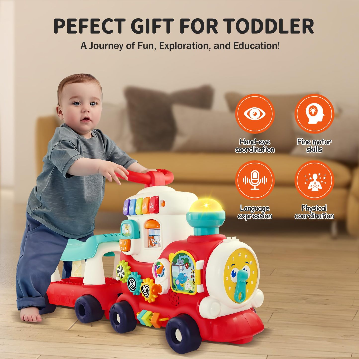 Ride On Toys for Toddlers 1-3 Boys Girls