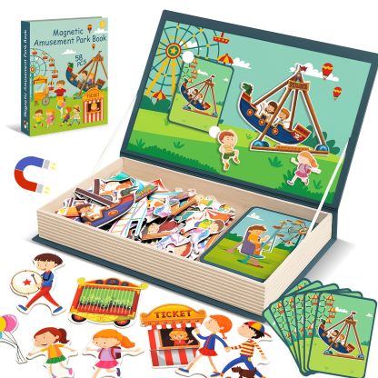Circus Magnetic Puzzle Book for Toddlers