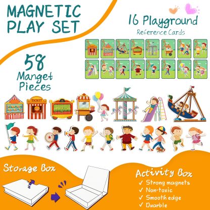 Circus Magnetic Puzzle Book for Toddlers