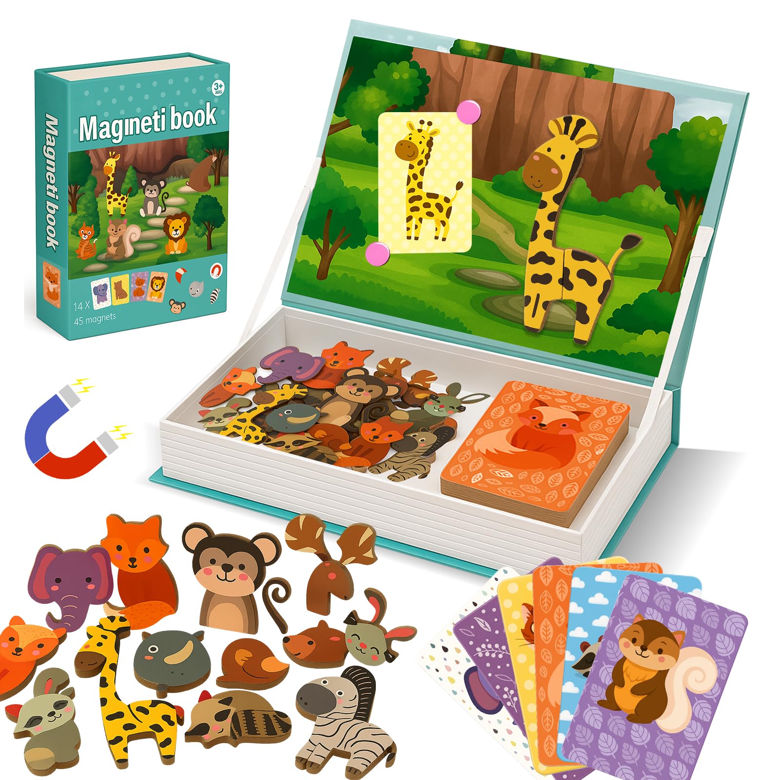 Circus Magnetic Puzzle Book for Toddlers