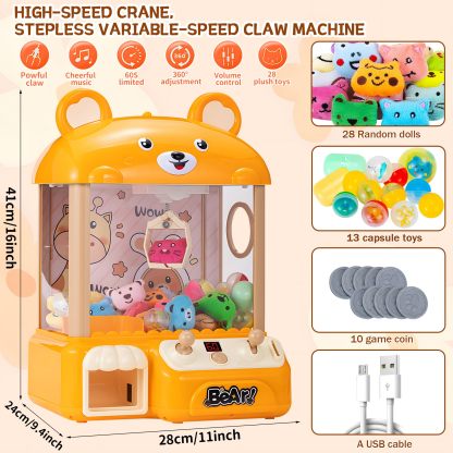 Mini Claw Machine for Kids 