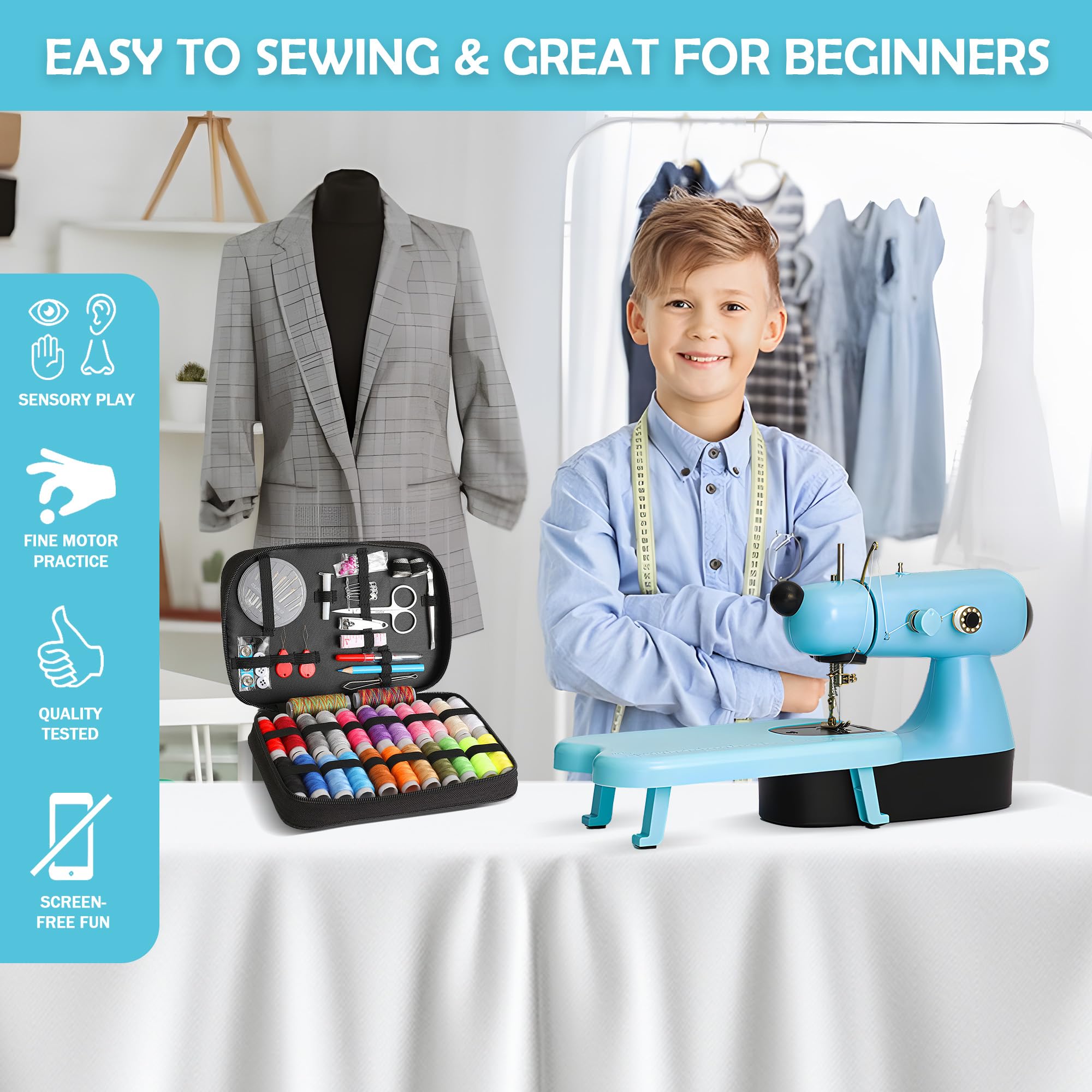Small Portable Sewing Machine for Kids