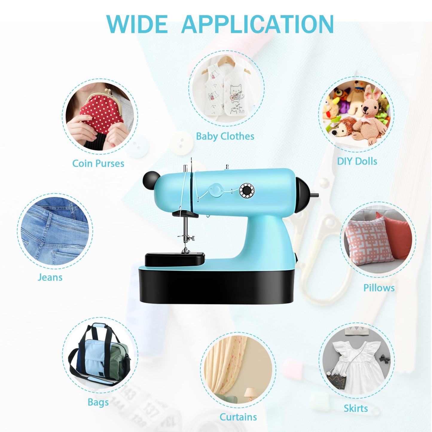 Small Portable Sewing Machine for Kids