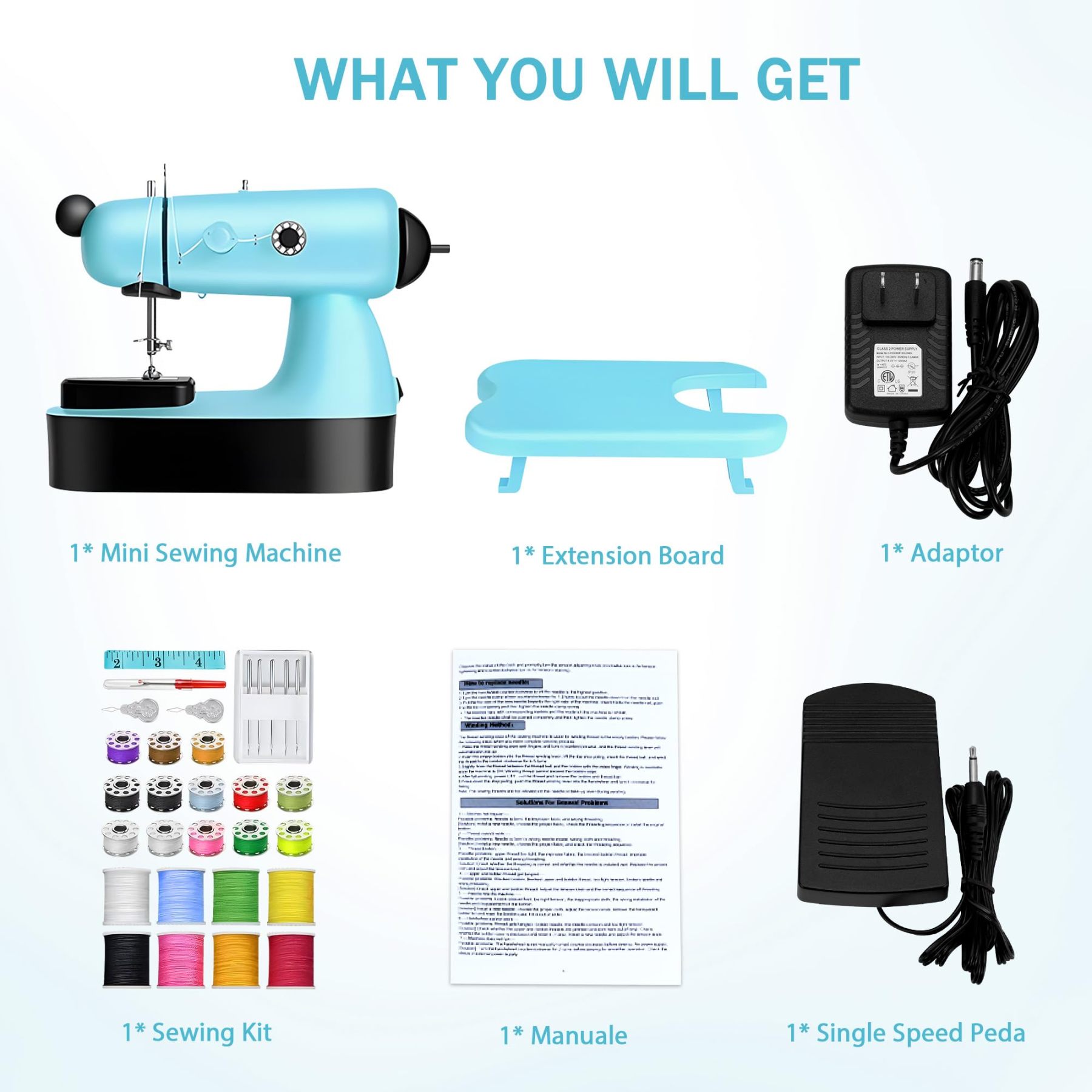 Small Portable Sewing Machine for Kids